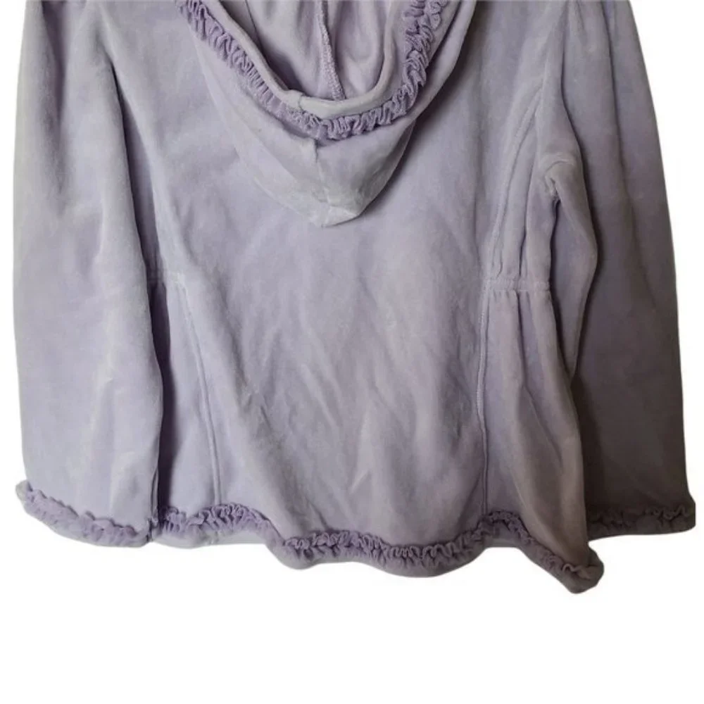 Gymboree Hoodie 5T Girls NWT Velour Tulle Ruffle‎ Dance Team Puple Lavender